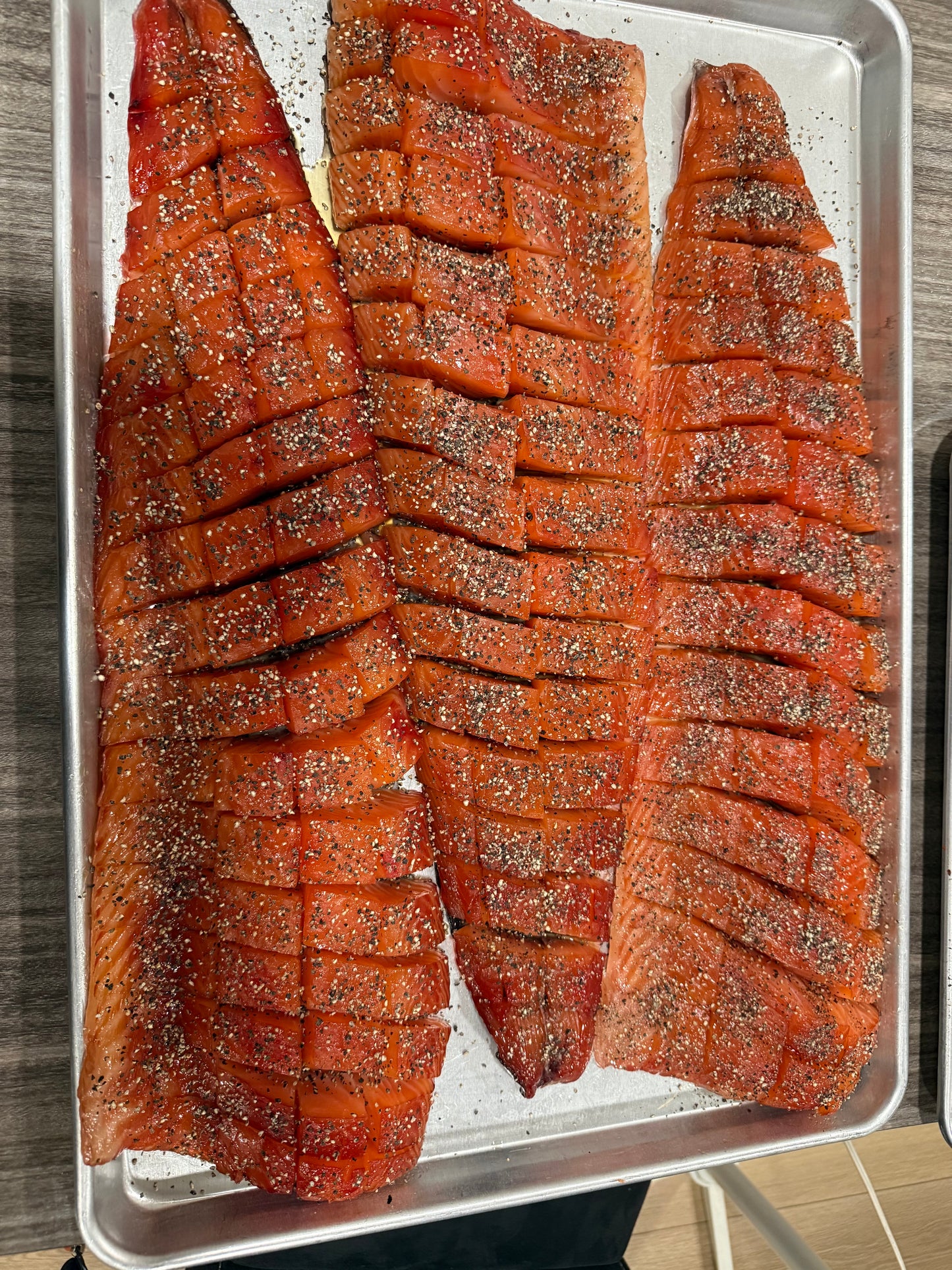 Black Pepper Yukola Cold Smoked Atlantic Salmon