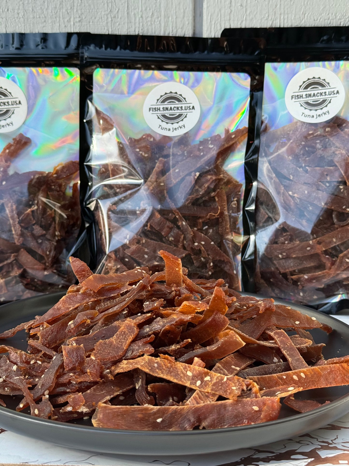 Salty Tuna Fish Jerky (Джерки из Тунца) 5.5oz / 150g
