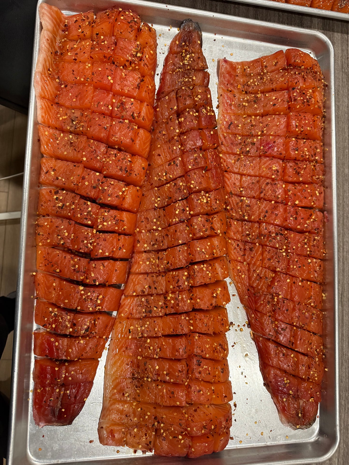 Red Pepper Yukola Cold Smoked Atlantic Salmon