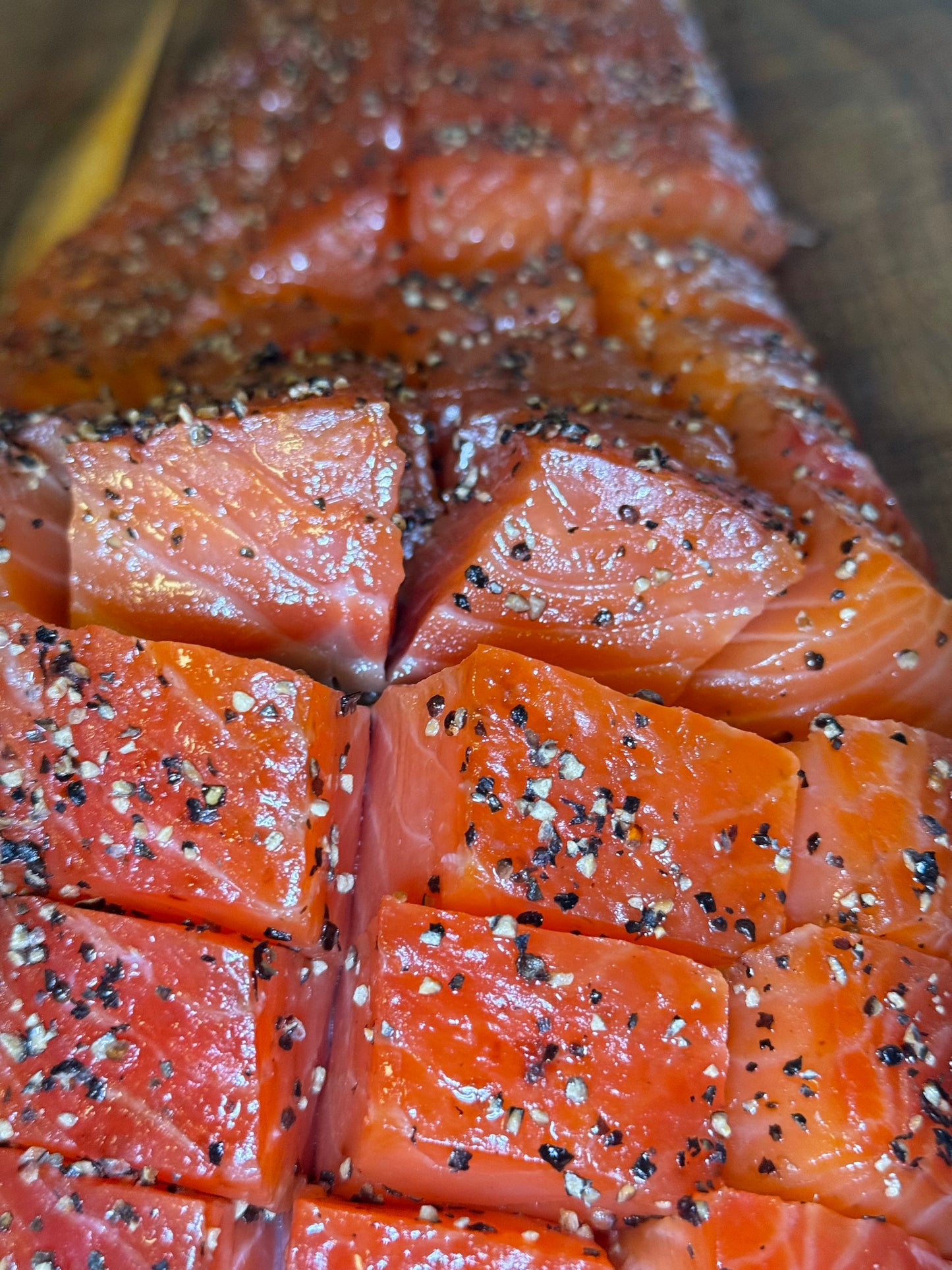 Black Pepper Yukola Cold Smoked Atlantic Salmon