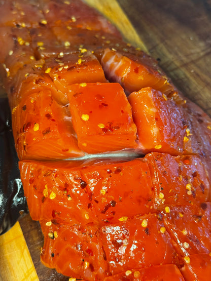 Red Pepper Yukola Cold Smoked Atlantic Salmon