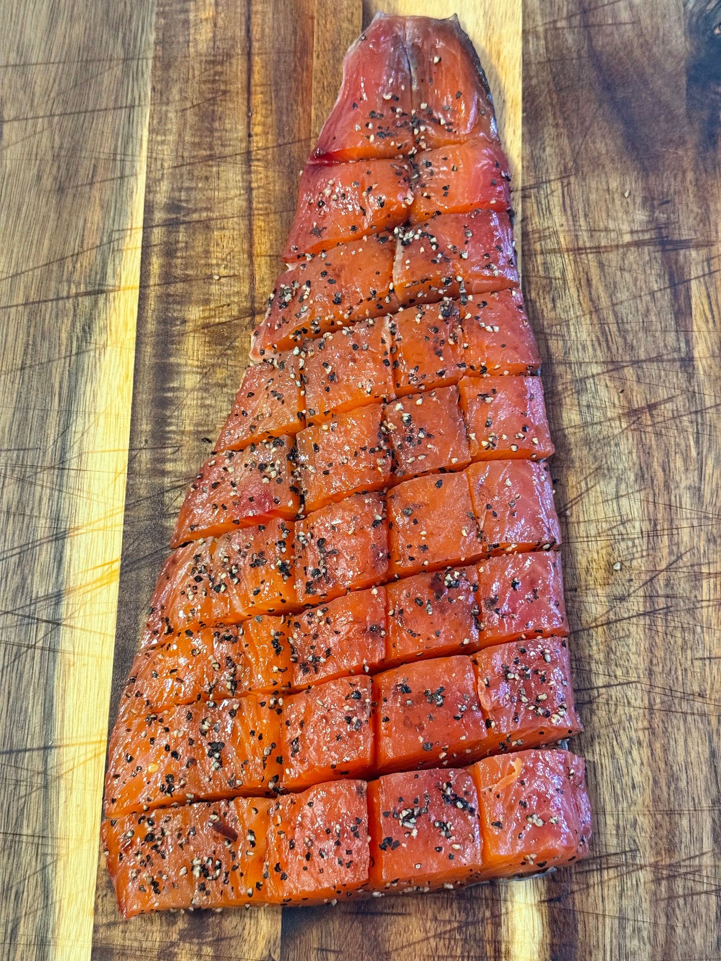 Black Pepper Yukola Cold Smoked Atlantic Salmon