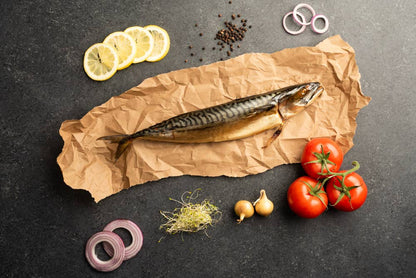 Whole Cold Smoked Mackerel 1LB - Kosher Certified