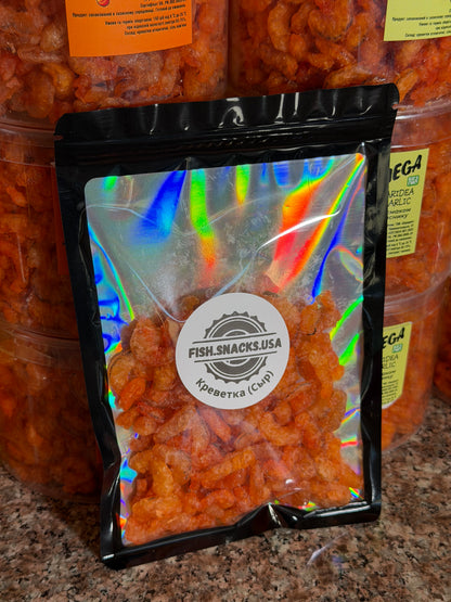 Dried Atlantic Shrimp (Вяленая Креветка) 100g (3.5oz)