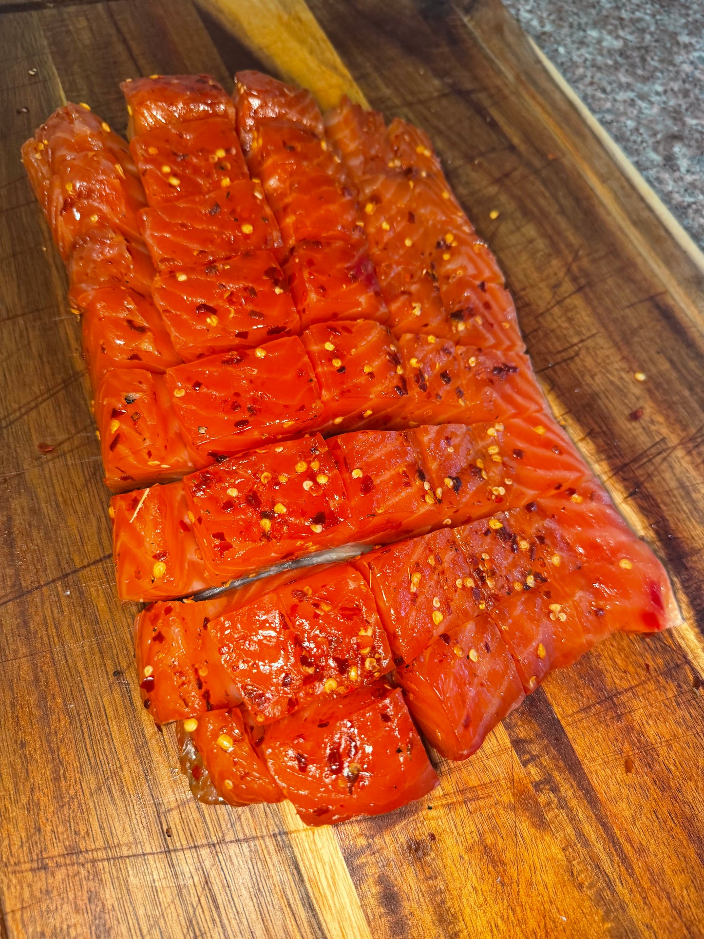 Red Pepper Yukola Cold Smoked Atlantic Salmon