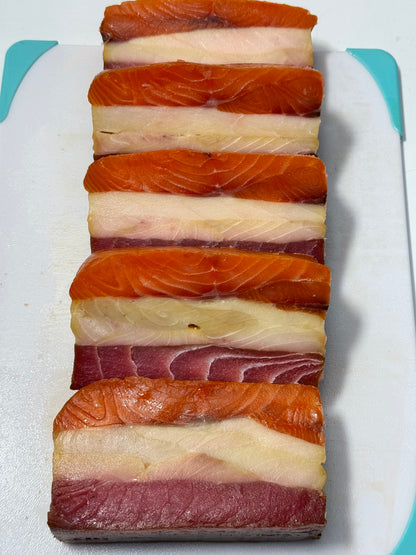 Fish Cake Trio (Tuna+Salmon+Escolar)