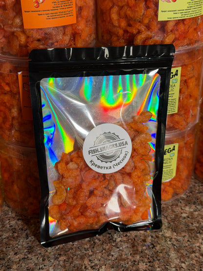 Dried Atlantic Shrimp (Вяленая Креветка) 100g (3.5oz)