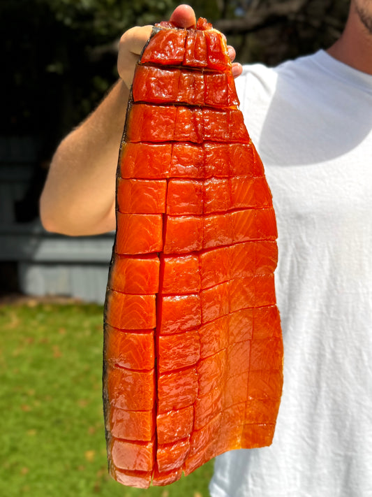 Yukola Atlantic Salmon (Юкола холодного копчения)