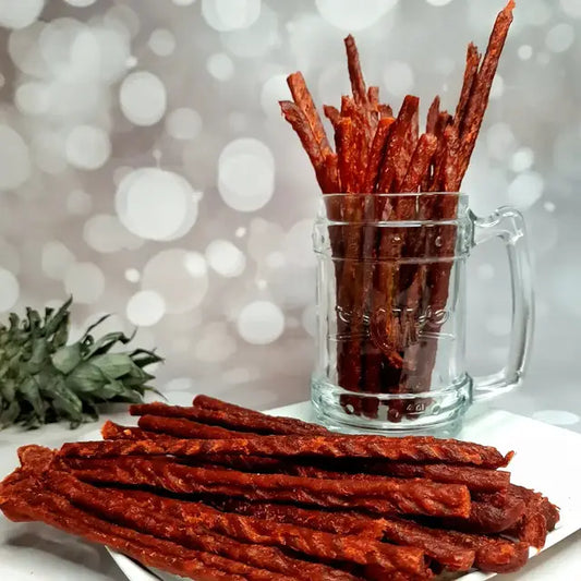 Dried Salmon Sticks (Сушеные Палочки Лосося) 100g (3.5oz)