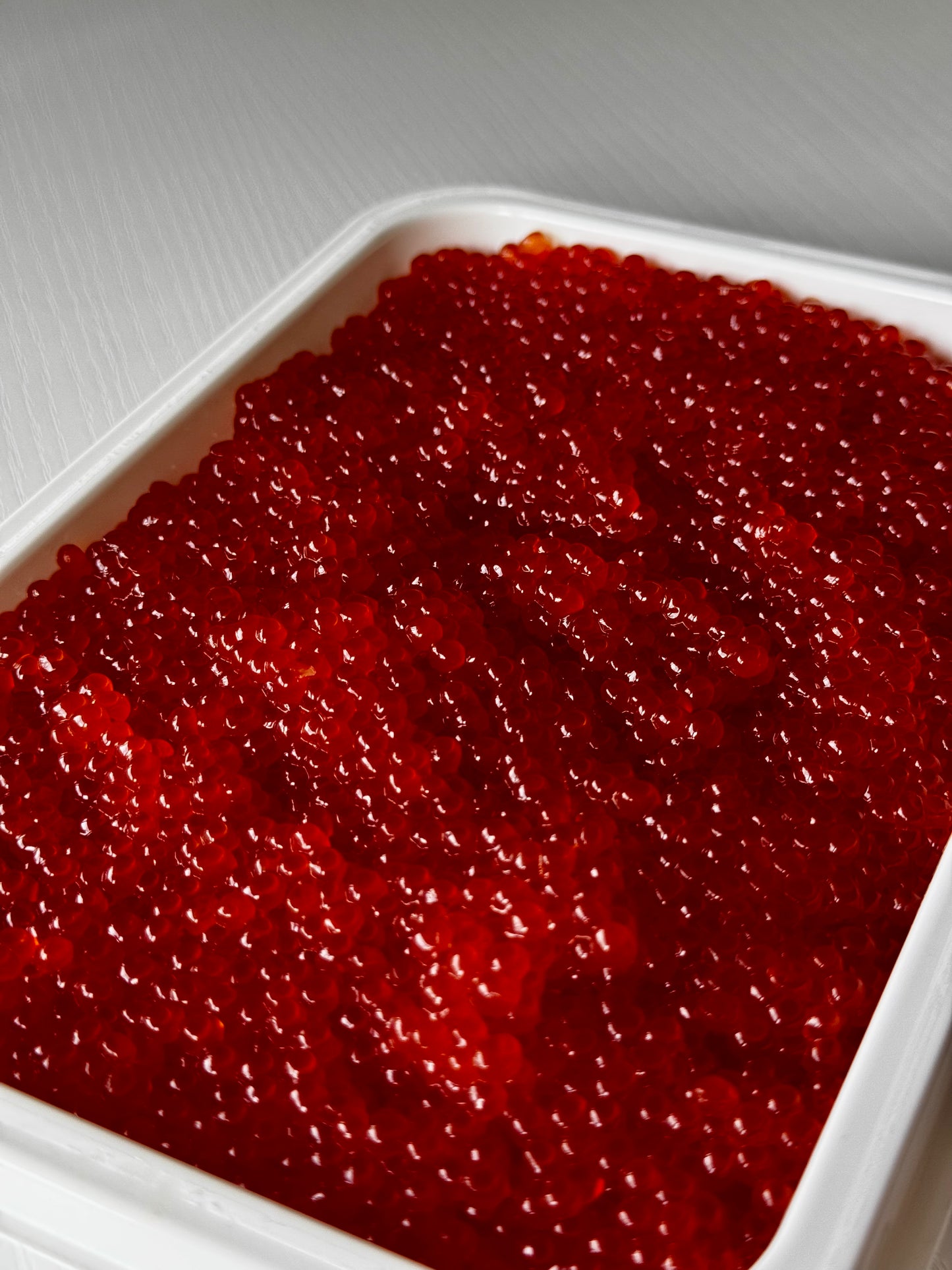 Wild Alaskan Sockeye Salmon Red Caviar Ikura, Copper River, 500g (1.1lb)