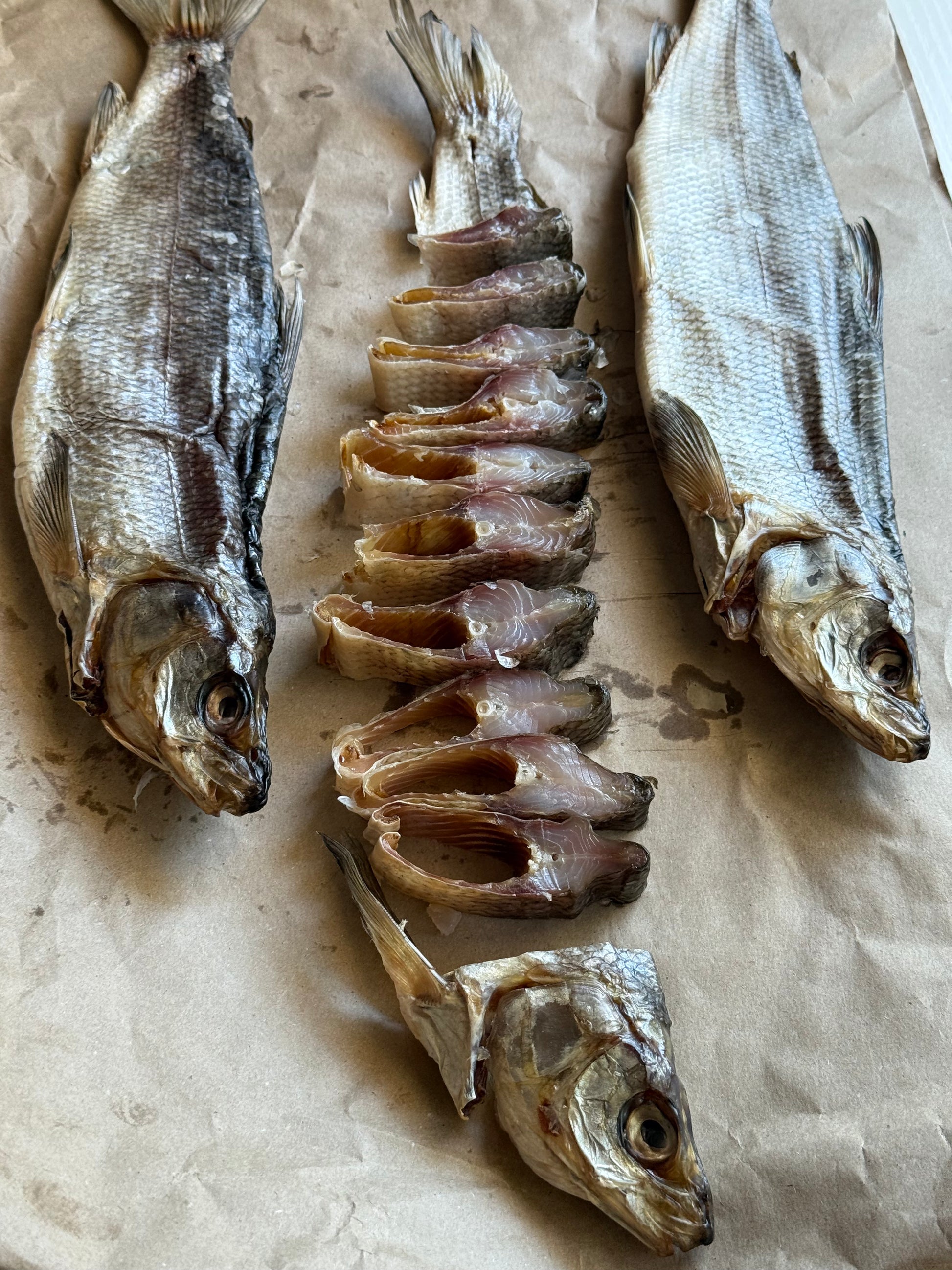 Dried WhiteFish (Сиг вяленый - сушеный) - Fish.Snacks.USA