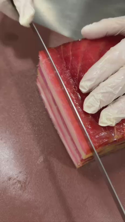 Layered Tuna & Escolar Gourmet Seafood Roll