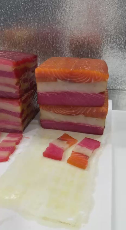 Fish Cake (Salmon+ Escolar)