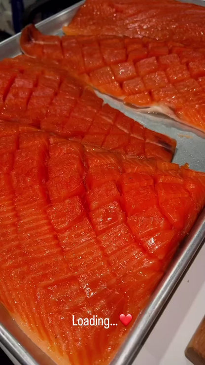 Yukola Atlantic Salmon (Юкола холодного копчения)