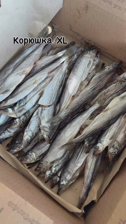 Alaskan Smelt XL (little dried and salted ) 1lb